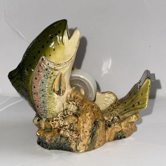 Other - Vintage Trout Tape Dispenser Office Decor Man Cave
